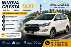 Innova Crysta Car Rental in Trivandrum