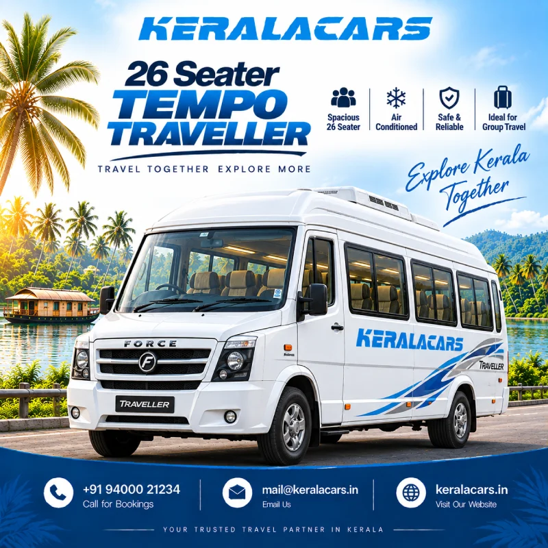 26 Seater Tempo Traveller