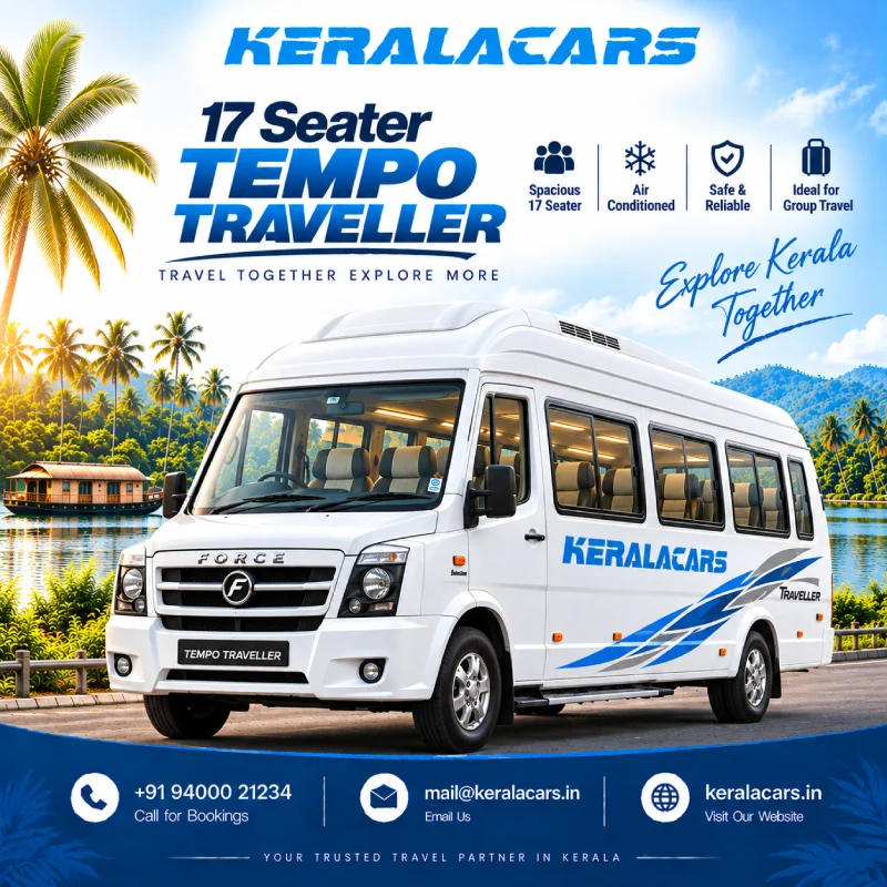 Tempo Traveller 17 Seater